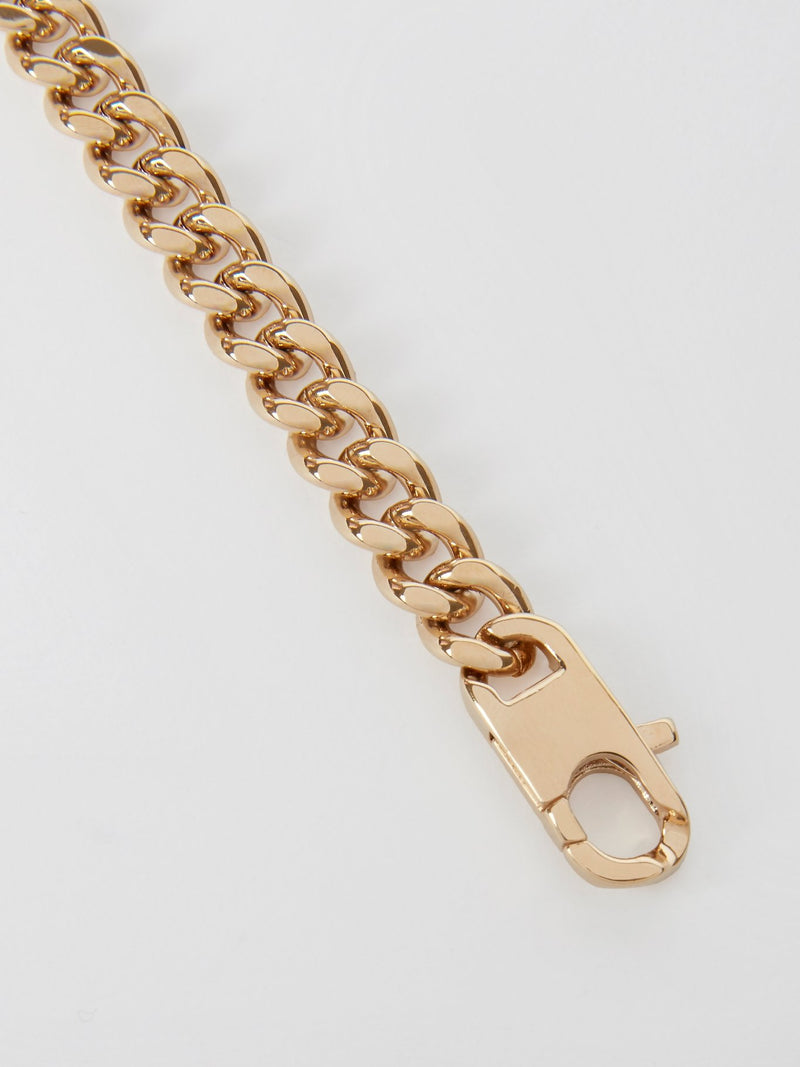 Swarovski Charm Logo Key Chain