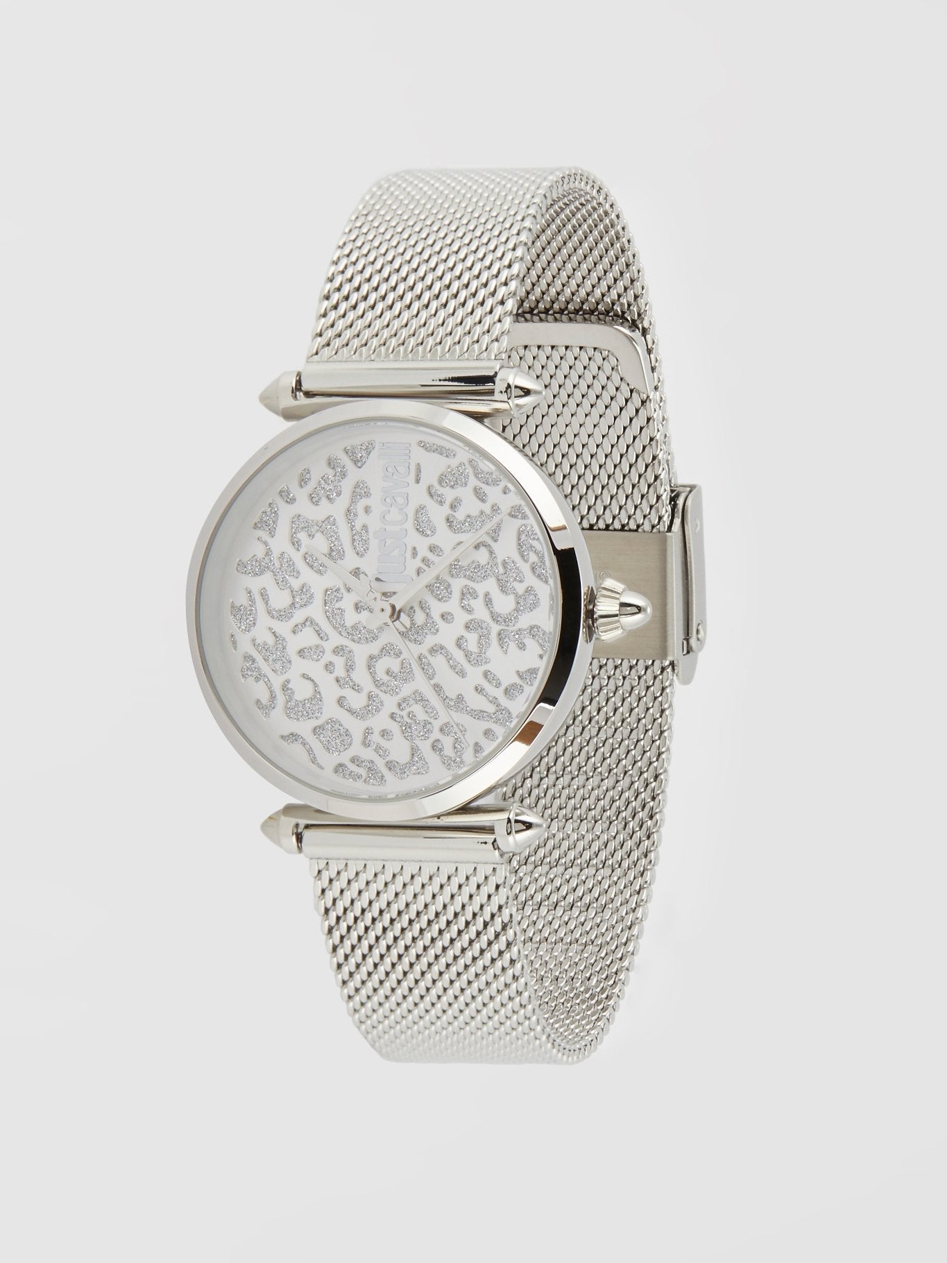 Orma Leopard Dial Siver Watch