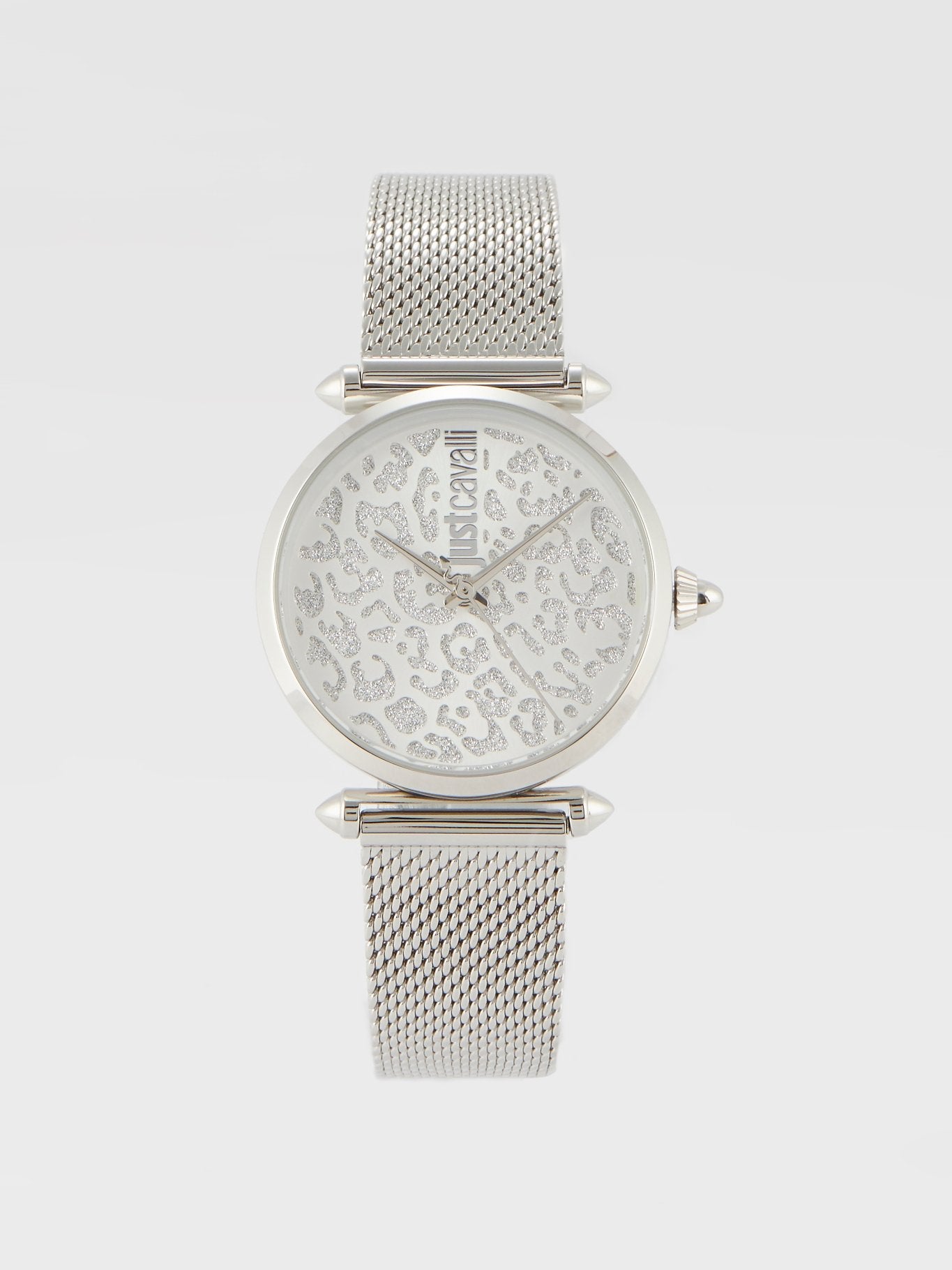 Orma Leopard Dial Siver Watch