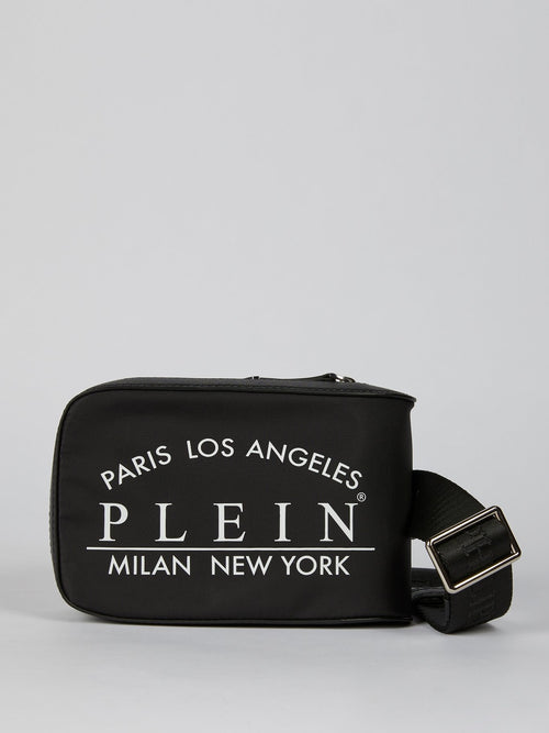 Black Logo Pouch Belt Bag