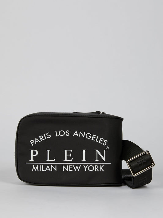 Black Logo Pouch Belt Bag