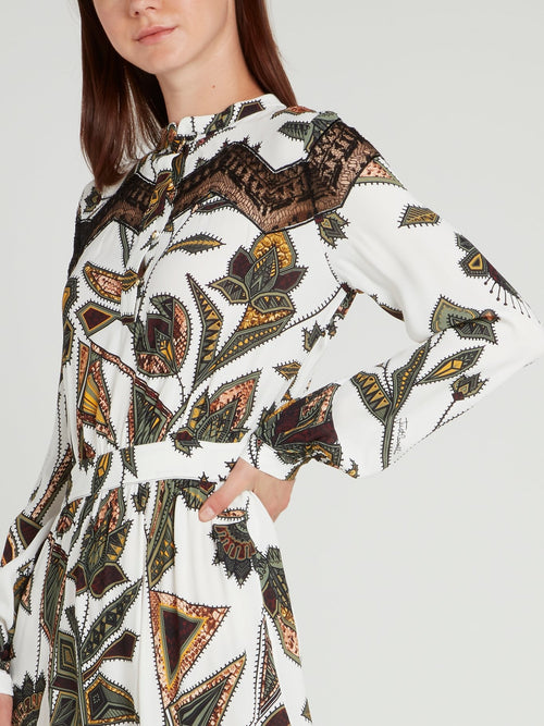 Платье с рукавами 