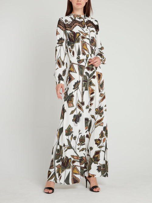 Платье с рукавами 