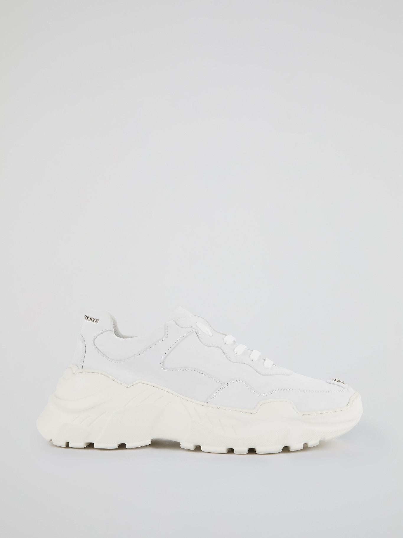 White Runner Original Platform Trainers