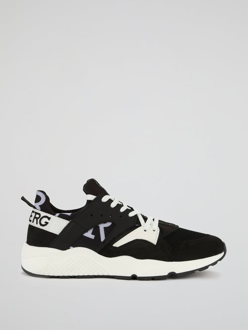 Black Contrast Active Sneakers