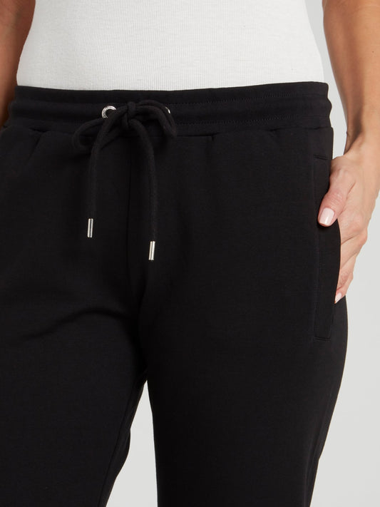 Черные брюки из флиса