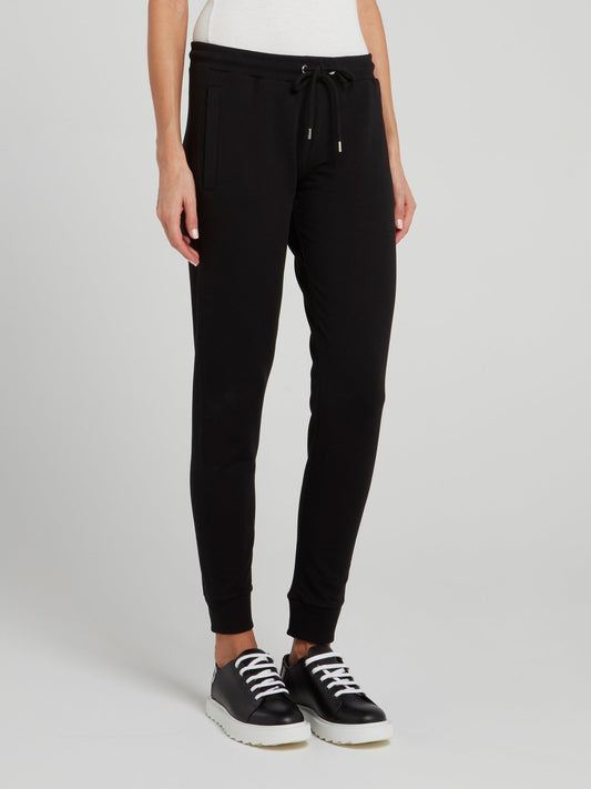 Черные брюки из флиса