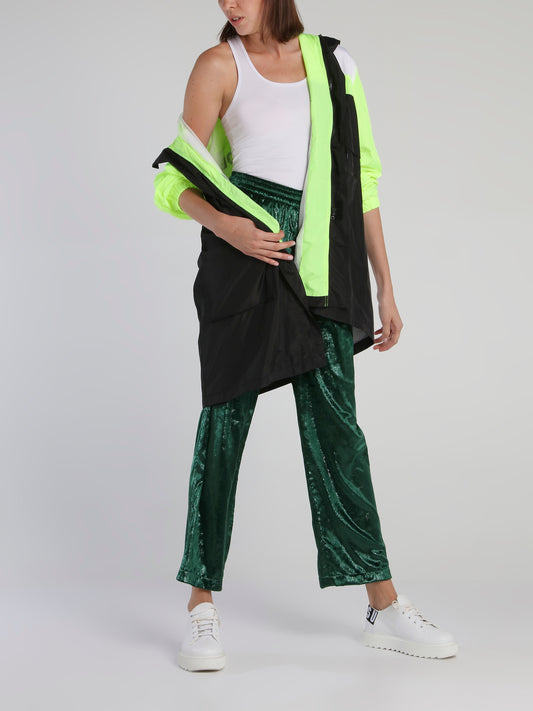 Colour Block Removable Panel Windbreaker