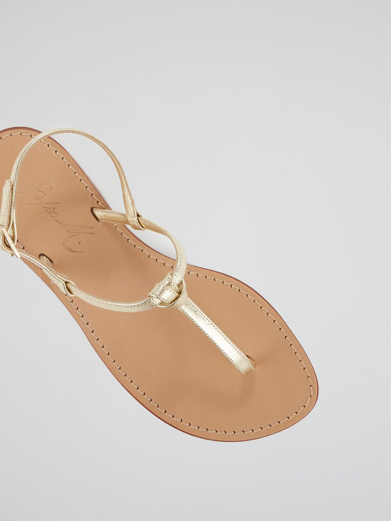 Elettra Thong Strap Sandals