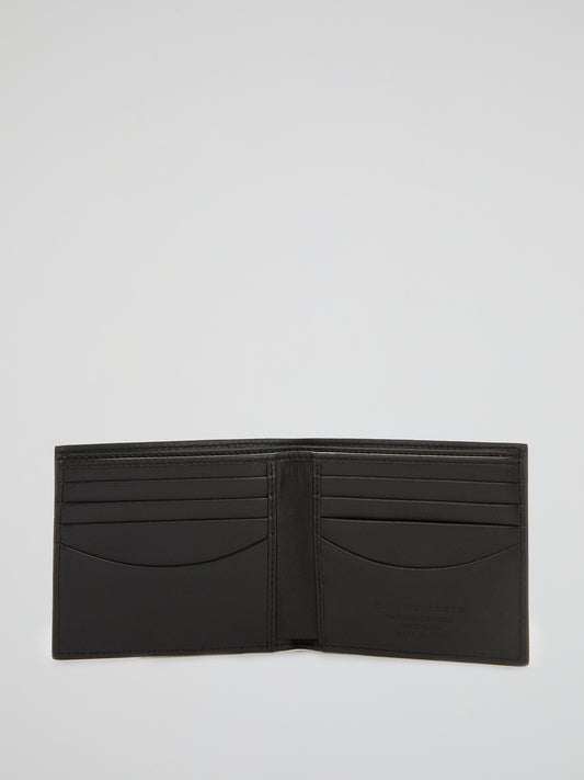 Black Spike Studded Wallet