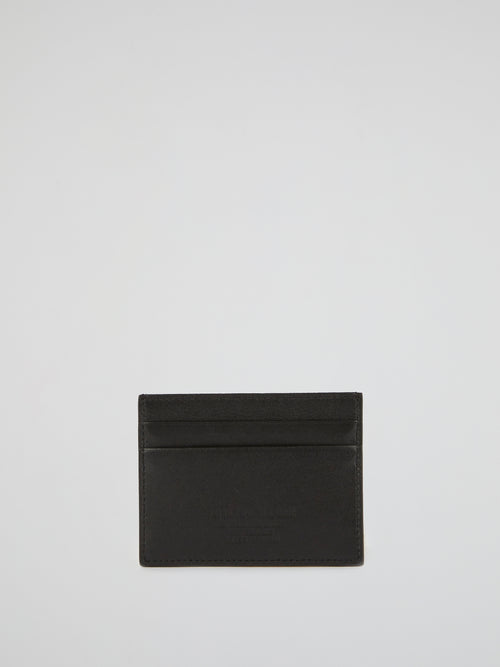 Plein Star Black Card Holder