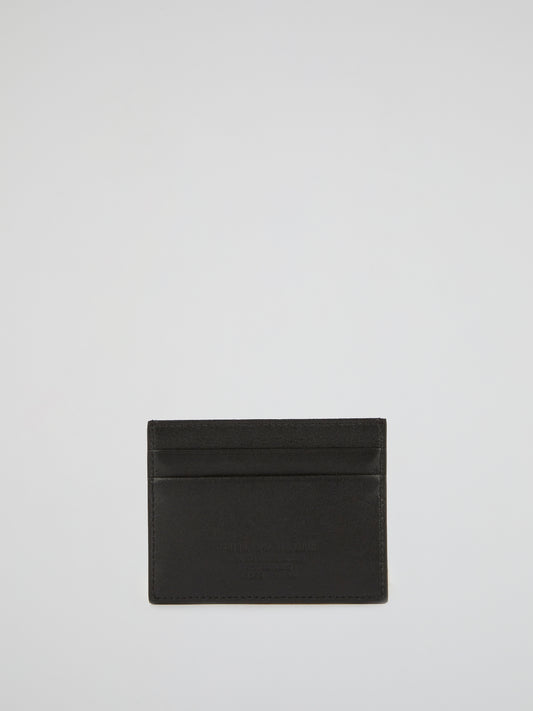 Plein Star Black Card Holder