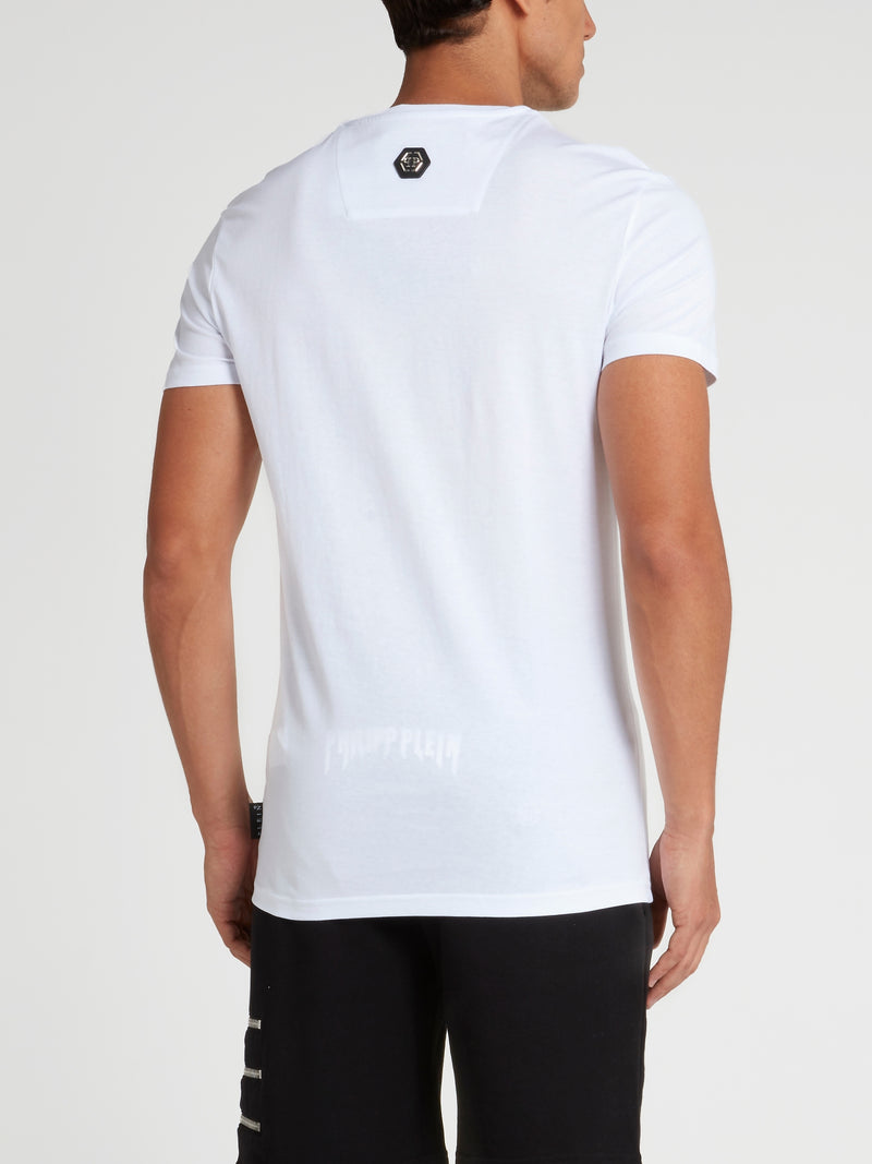 White Vampire Crewneck T-Shirt