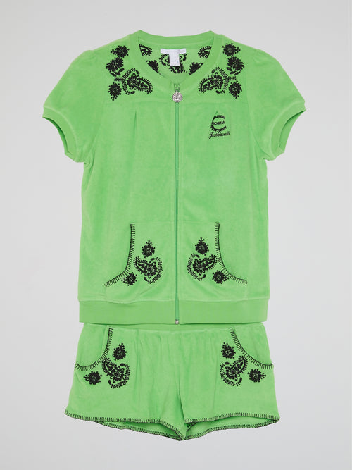 Green Loungewear Set