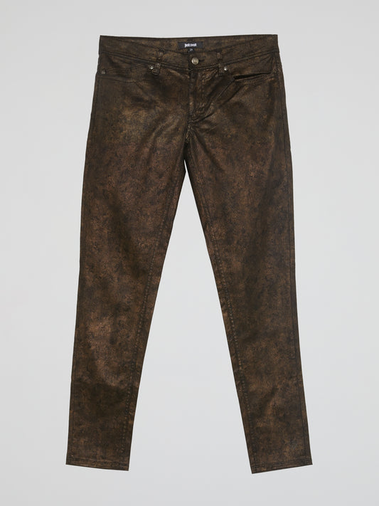 Brown Rustic Pants