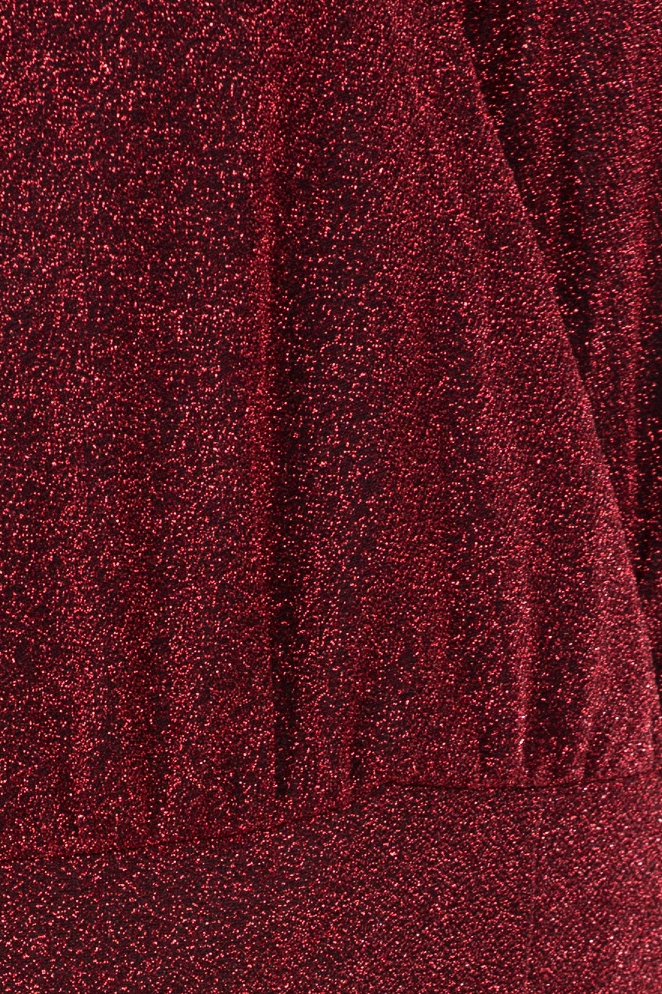 Burgundy Zip Back Surplice Overall