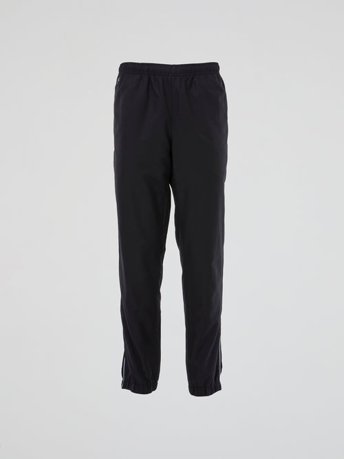 Black Windowpane Plaid Tracksuit