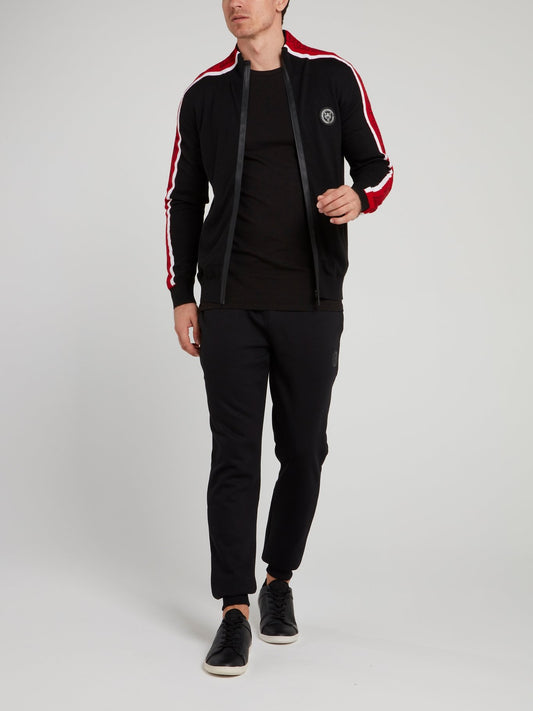 Классическая черная футболка с логотипом