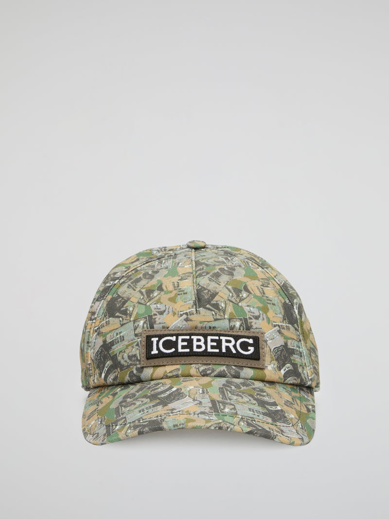 Multicolour Graffiti Design Camo Cap (Adjustable)