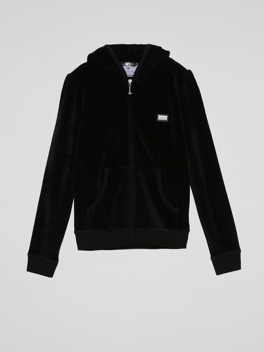 Black Rear Print Sweatshirt (Kids)