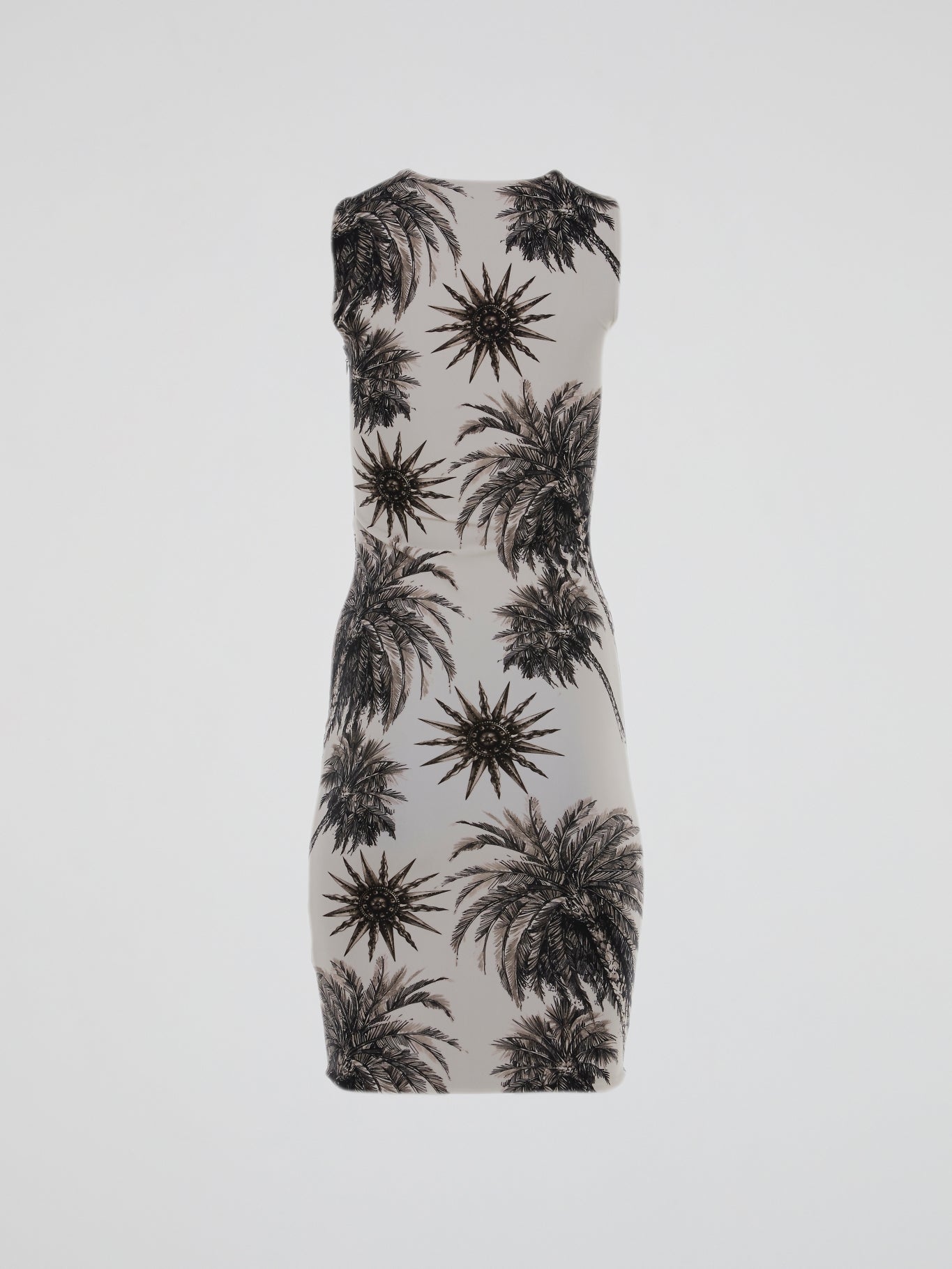 Iron Man Design Sleeveless Midi Dress