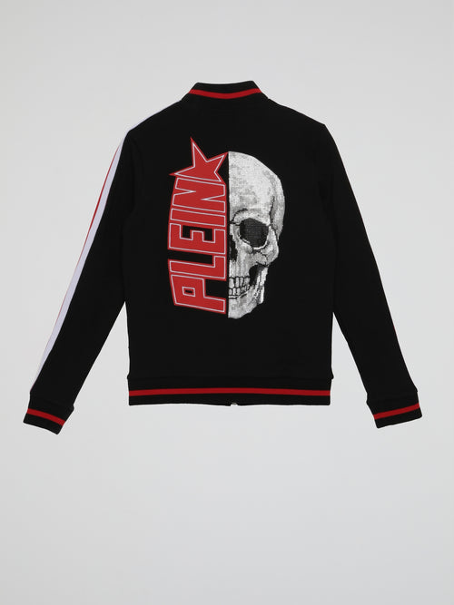 Plein Star Striped Jogging Jacket (Kids)