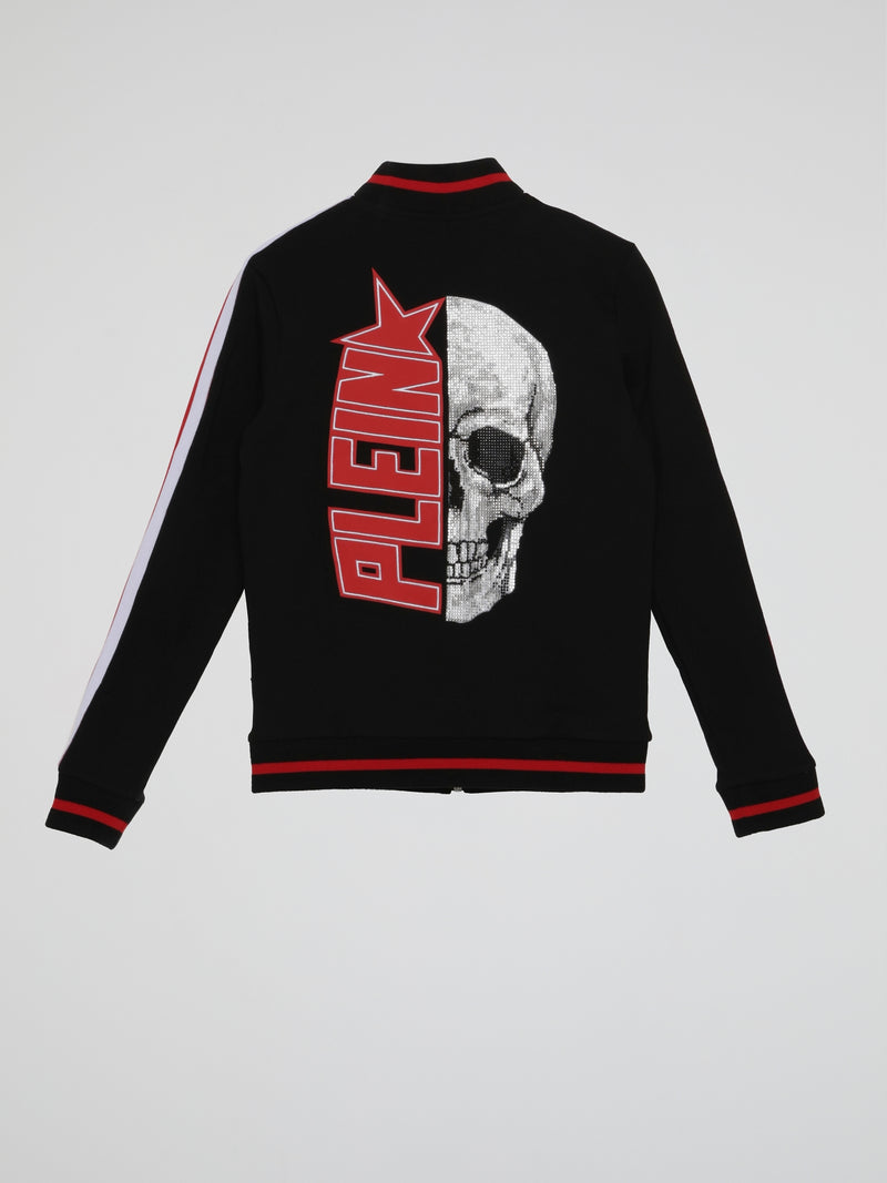 Plein Star Striped Jogging Jacket (Kids)