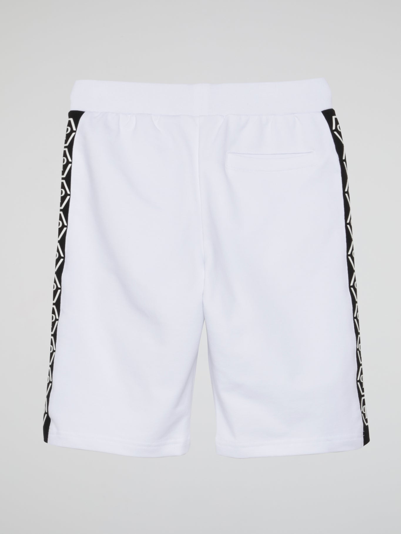 White Logo Tape Jogging Shorts (Kids)