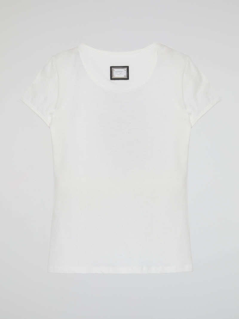 White Unicorn Print T-shirt (Kids)