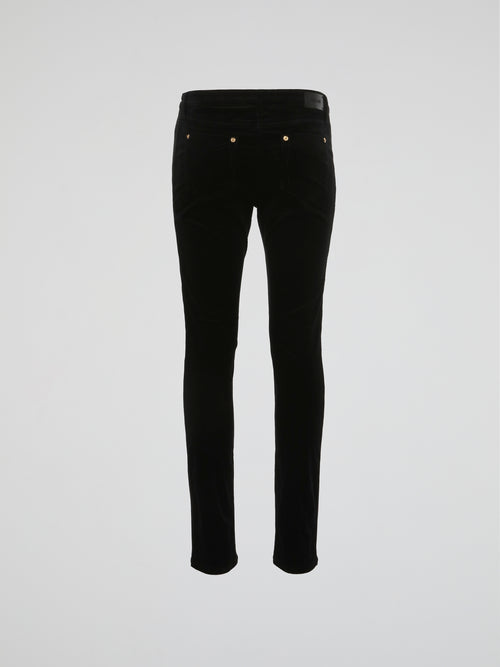 Floral Print Skinny Pants