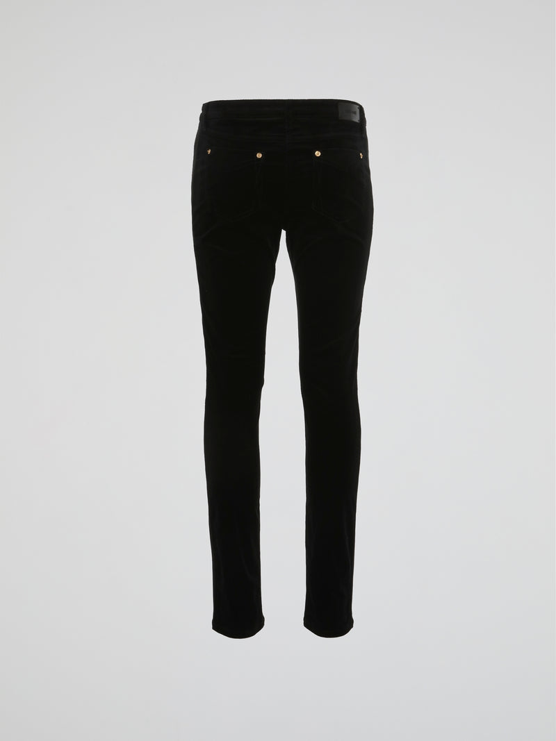 Floral Print Skinny Pants